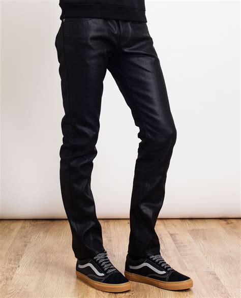 Black Denim Set Mens at Brianna Mitchell blog