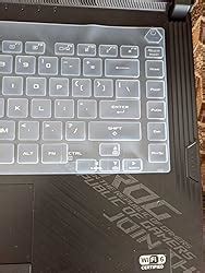 Saco Keyboard Cover Compatible for 2021 Asus ROG Strix G15 G513QE ...