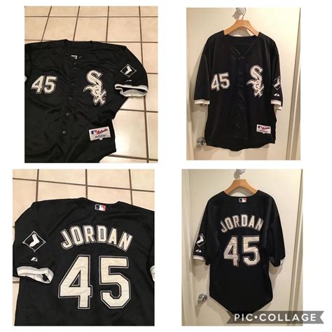 Jordan Brand × Majestic Majestic Chicago White Sox Michael Jordan ...
