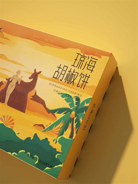 椰梦情酥｜海南伴手礼 Hainan souvenirs-包装盒设计作品|公司-特创易·GO