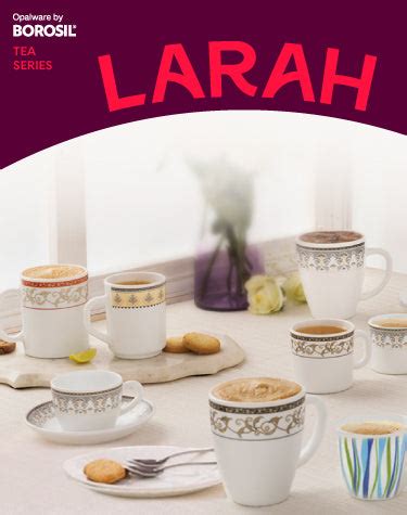 Buy Larah By Borosil Snow Cup Set at Best Price Online in India - Borosil