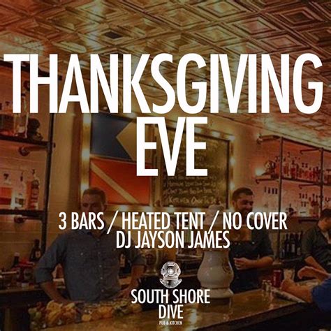 Long Island Thanksgiving Eve Parties & Events | EAST 495