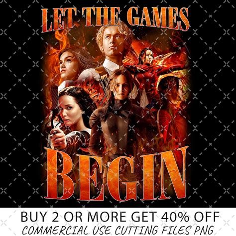 The Hunger Games Png, Let the Games Begin Characters Png, Gift for Fans ...