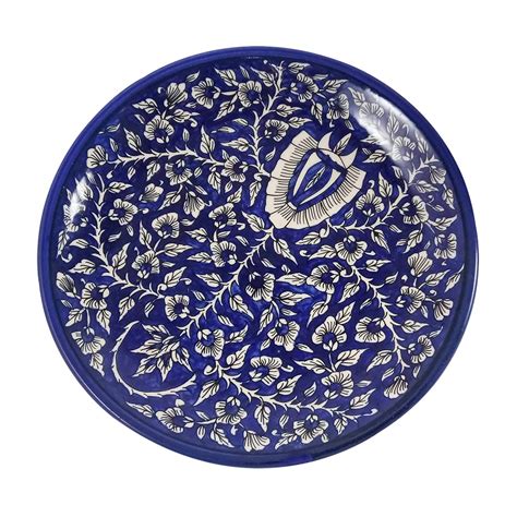 Buy India Meets India Hand Painted Ceramic Art Salad/Snacks Serving ...