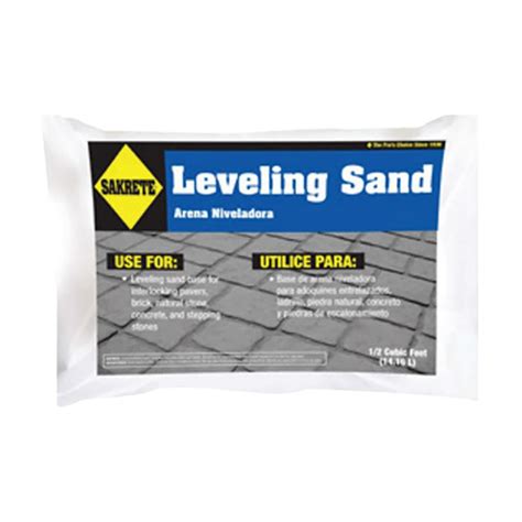 Sakrete Step 2 Leveling Sand 1/2 cu. ft. Bag | SiteOne