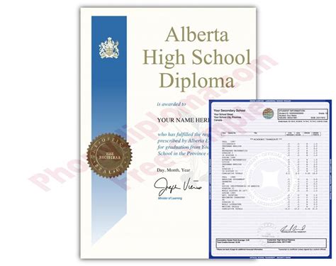 Image result for Canadian High School Transcript