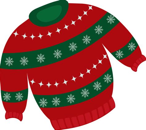 Christmas sweater or jumper with winter patterns with snowflakes ...