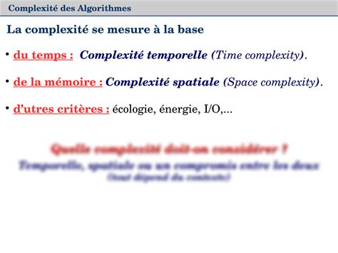 Image result for Complexite D'un Algorithme