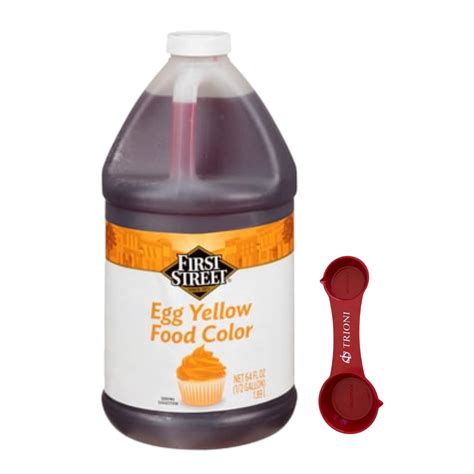 Amazon.com : Egg Yellow Food Coloring Bundle Includes One (1) 64oz ...