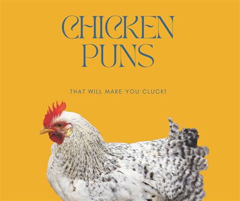 Funny Chicken Names Puns at Milla Gadsdon blog