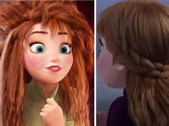 Image result for Frozen Anna Hair Down