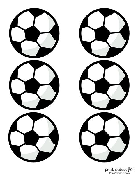 Football Cutouts Printables