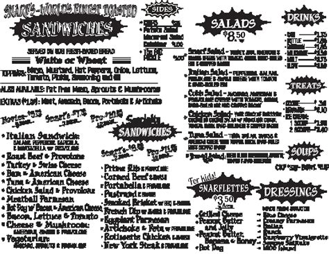Snarf's Menu, Menu for Snarf's, Lincoln Park, Chicago - Urbanspoon/Zomato