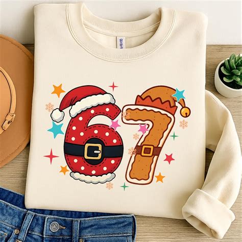 Buy Christmas Six Seven Png, Six Seven Shirt, 6 7 Png, Viral Phrase ...