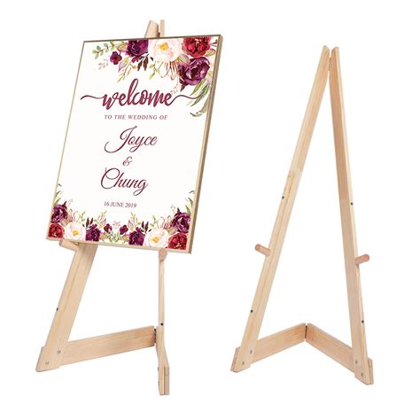 Easel Stands For Signs at Scarlett Aspinall blog