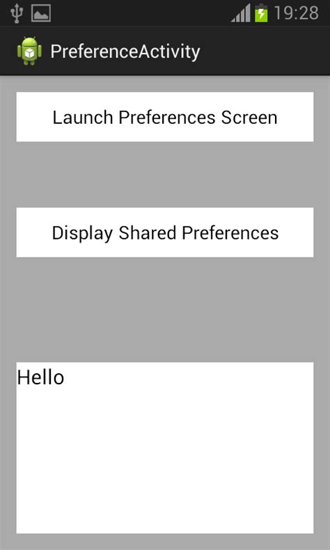 Image result for Android Two State Preference