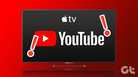 3 Ways to Fix YouTube Not Working on Apple TV - Guiding Tech
