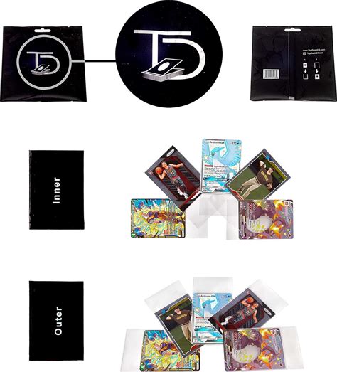 Buy TopDeck 200 Collector Sleeves | Perfect Double Sleeves | 100 Inner ...