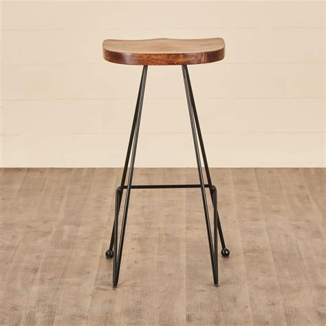 Buy Raga Bar Stool - Brown from Home Centre at just INR 11426.0
