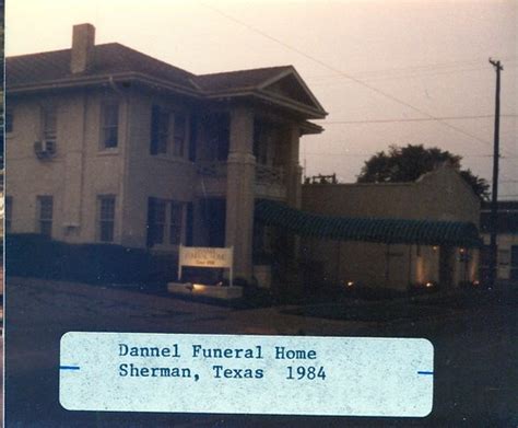 Dannel Funeral Home Sherman, Texas 1984 | This photograph ta… | Flickr