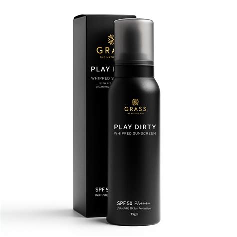 Shop Play Dirty Whipped Sunscreen SPF 50+ | UV sunscreen | GRASS