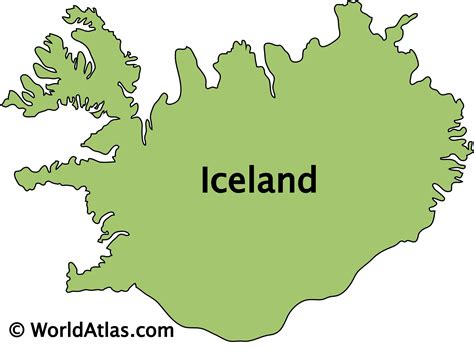 Map Of Northeast Canada Greenland Iceland