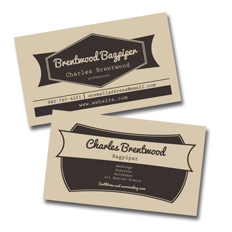 Vintage Style Business Cards 的图像结果