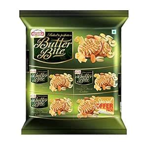 PRIYAGOLD Butter Bite Premium Cookies, Pistachio and Almond, 480g ...