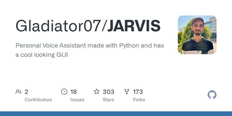 Python Jarvis GitHub 的图像结果