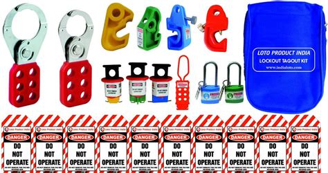 Loto Product India Lockout Tagout Pouch Kit ILP-SK36 : Amazon.in ...