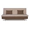 Adorn India Aspen Three Seater Sal Sofa Cum Bed (Brown and Beige ...