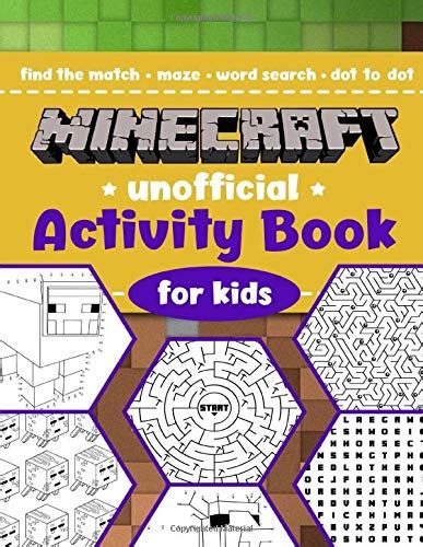 Buy Minecraft Activity Book: Amazing Activity Book For Minecrafters ...
