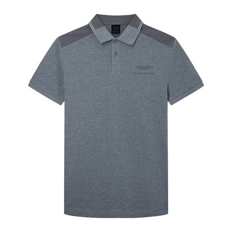 Buy Men Grey Contrast Polos Online at The Collective - 809971