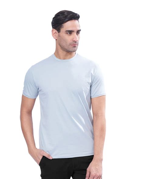 Modish Crew Neck - Mercerised Cotton fabric