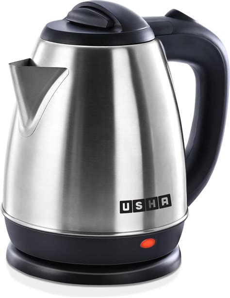 Prestige 1.8 Litres Electric Kettle (PKOSS 1.8)| 1500W| Silver - Black ...