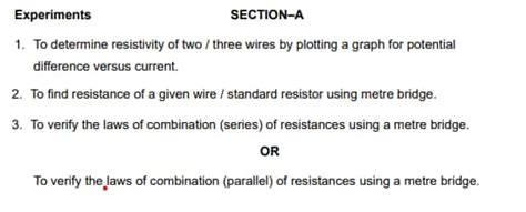 CBSE 12 Physics Experiments 的图像结果