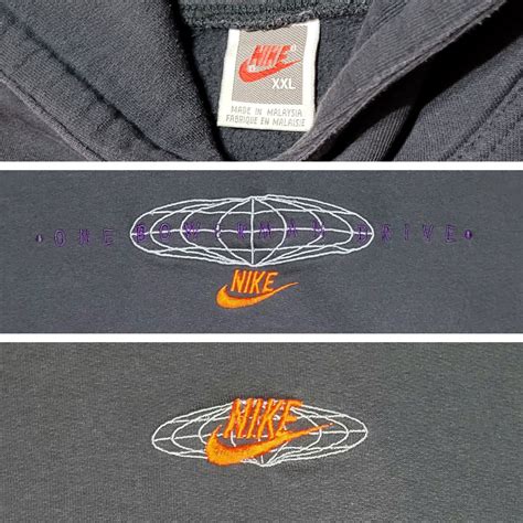 Rare 80s 90s Nike One Bowerman Drive Hoodie / Vintage 80s 90s Nike ...