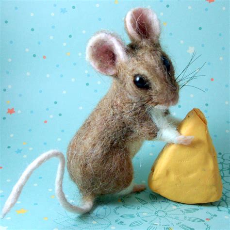 Image result for Needle Felt Mouse Tutorial