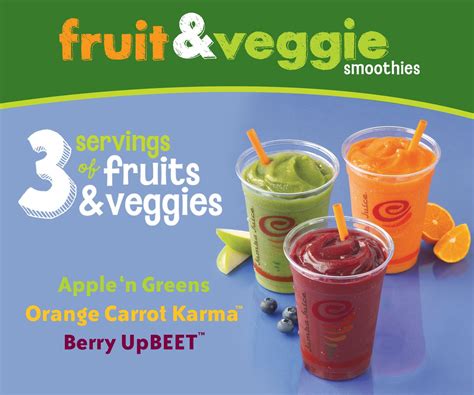 Come into Jamba Juice for a healthy treat!