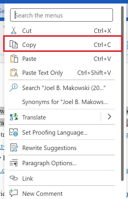 Image result for How to Copy and Paste Using Microsoft Word