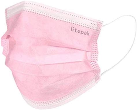Buy 125-Pack Litepak Disposable Face Mask Premium Comfort Earloops with ...