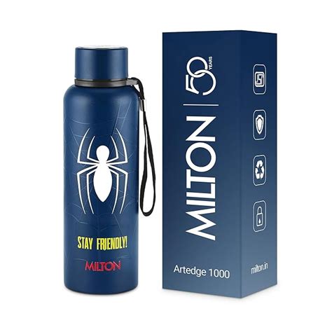 Milton Artedge 1000 Thermosteel ISI Certified Water Bottle, 1000 ml ...