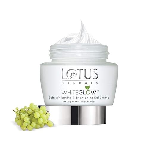 Lotus Herbals WhiteGlow Skin Whitening And Brightening Gel Face Cream ...