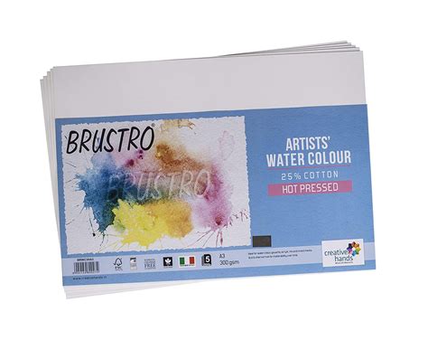 Brustro Watercolour Papers 25% Cotton HP 300 GSM A3 /Shop now ...