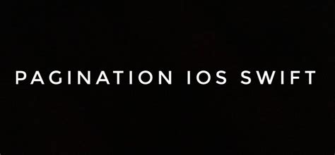 Image result for iOS Swift Automatic Paging Tutorial