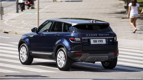 2016 Range Rover Evoque eD4 2WD in Loire Blue - Rear | HD Wallpaper #16 | 2560x1440