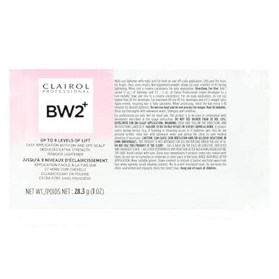 Clairol Professional BW2+ Extra Strength Powder India | Ubuy