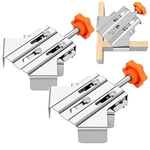 2PCS Multipurpose Stainless Steel 90 Degree Corner Clamp, 2024 New T ...