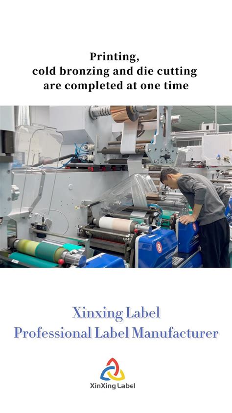 Printing, bronzing and die-cutting can be completed efficiently at one ...