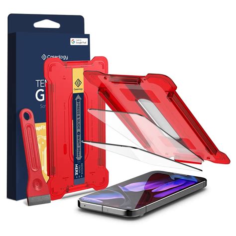 CASEOLOGY by Spigen Snap Fit Tempered Glass Screen Guard Protector ...